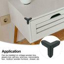 1x Wooden Box Corner Protection(including Screws) Y4T4 J7Q0