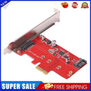 PCI-E X1 to M.2 NGFF SSD Adapter Riser Support M.2 key B/M Expansion Card