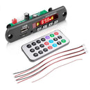 12V With Power Amplifier 2*40w Decoder Board Color Screen B3U0