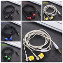 Wired Mobile Phone Earpiece Stereo 3.5mm Earbuds In-Ear Earphone HiFi Headphone
