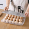 Refrigerator Egg Storage Box Portable Egg Drawer Storage Tray Holder Container