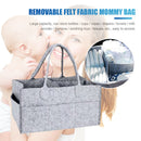 Foldable Newborn Baby Diaper Bag Organizer Nappy Bag Maternity Handbag Gift