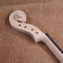 Violin Head Maple Neck Hand Carved Maple Wood Violin Ebony Fingerboard