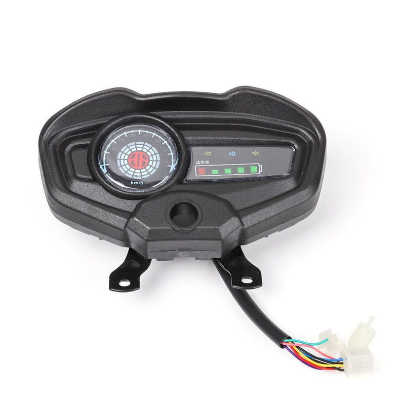 Electric Tricycle Accessories Speedometer LCD Display Indicator Battery Status