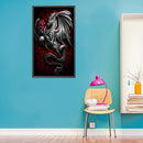 5D Diamond Painting Dragon Full Round Rhinestone DIY Wall Art Home Decorations