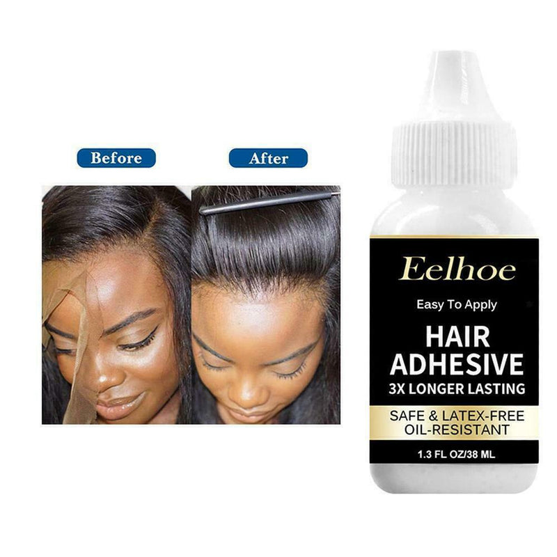 38ml Lace Front Wig Glue Hair Block Invisible Wig Gel Bonding Glue Humidity H7V0