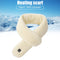 #A Electric Heated Scarf Rechargeable Neck Warmer for Cycling Camping for Men Wo