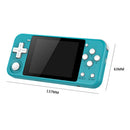 3.0 inch IPS Screen Handheld 16GB Open Source System Game Console (Blue) Newly