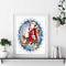 Santa And Animals Frameless Oil Paint By Numbers DIY Hand Painted Canvas Crafts