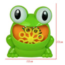 Cute Animal Automatic Bubble Machine Blower Maker Kids Outdoor Toys (Green)
