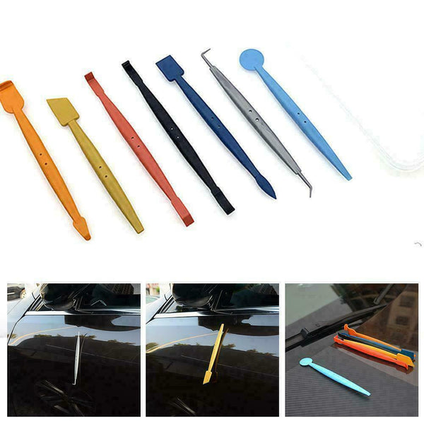 Wrap Stick Micro-squeegee Kit Complete Tools For Car Installation Tint I6G2