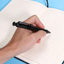 High Hardness Metal Ballpoint Pen Outdoor School Office Supplies (Black)
