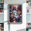 Micolot 5D DIY Diamond Painting Set, Rhinestone Embroidery, Home, Wall Decoration