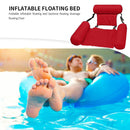 PVC Summer Inflatable Foldable Floating Row Beach Swimming Pool Water Hammock