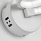 Spiral LED Wall Light Bedside Aisle Bedroom Decorative Lamp (White Light)