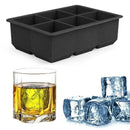 Big Ice Cubed Maker Large Cube Square Trays Molds Whiskey Cocktails Moulds N3F4