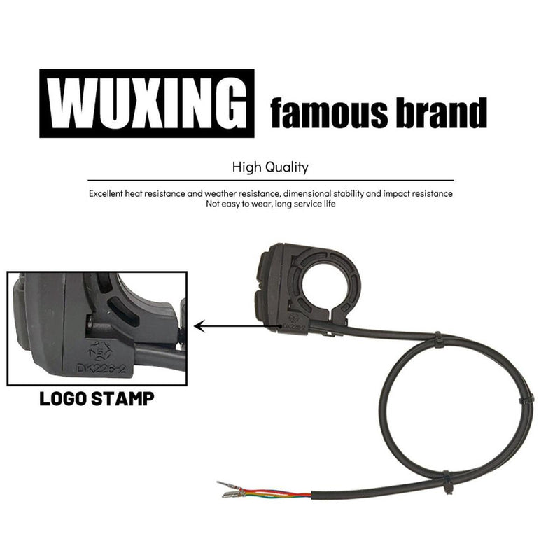 Light Horn Turn Switch Button For Mountain Bicycle E-Bike Electric Scootern.