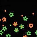 Neon Nail Glitter Flakes Flower Shape Sequins Hollow Out Glitter Flakes