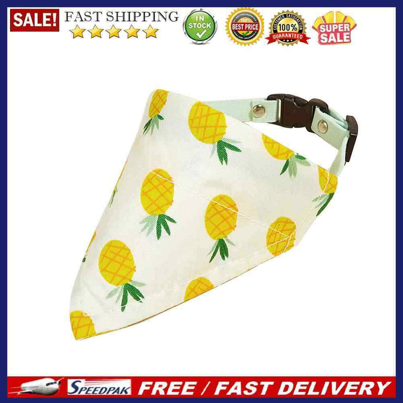 Adjustable Ribbon Collar Saliva Towel Pet Triangle Scarf Neckerchief Accessor