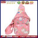 Children Cute Cartoon Print Chest Bag Crossbody Bags Mini Nylon Messenger Bags