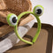 Elastic Makeup Headband Skincare Hair Band Washing Face Hairband Funny Frog