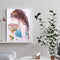 Special-shaped Diamond Painting Flower Girl DIY Mosaic Kit for Bead Art