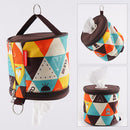 Camping Tissue Box Holder Toilet Paper Case Holder (Decorative Pattern) Newly
