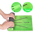 Golf Swing Training Mat Batting Direction Mark Pad Practice Equipment (5mm)