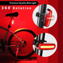 COB LED MTB Bike Rear Warning Lights 120LM Bicycle Taillight (Red Light) Newly