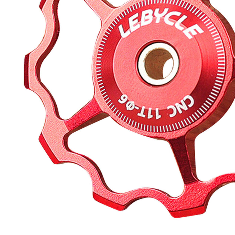 LEBYCLE MTB Bike Rear Derailleur Pulley Guide Bearing Jockey Wheel Cycling Pa