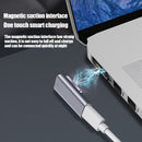 2pcs Fast Charging Plug Converter Type-C Magnetic PD Adapter for MacBook Air/Pro
