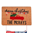 Christmas Floor Mat Tree Letter Non Slip Entrance Carpet (PJ210815-A009)