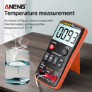 ANENG AN113A Auto Range Digital Multimeter 4000 Count Voltmeter (Orange)