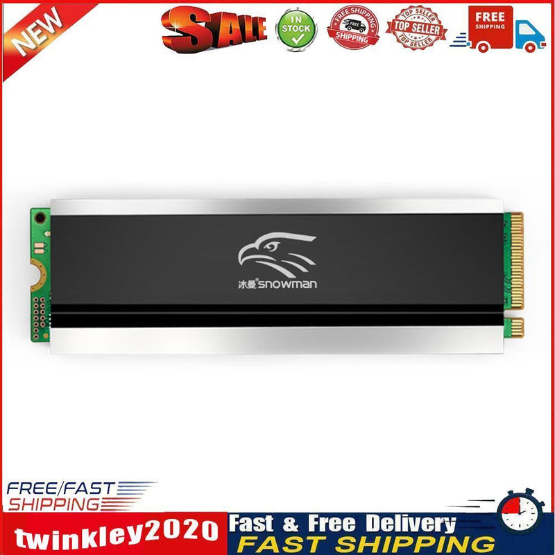 M.2 SSD Heatsink Cooler with Elastomeric Fasteners Computer Accessories Newly