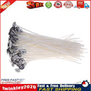 100pcs Candle Wicks Waxed Cotton DIY Making Candles Party Supplies(15cm) Newly