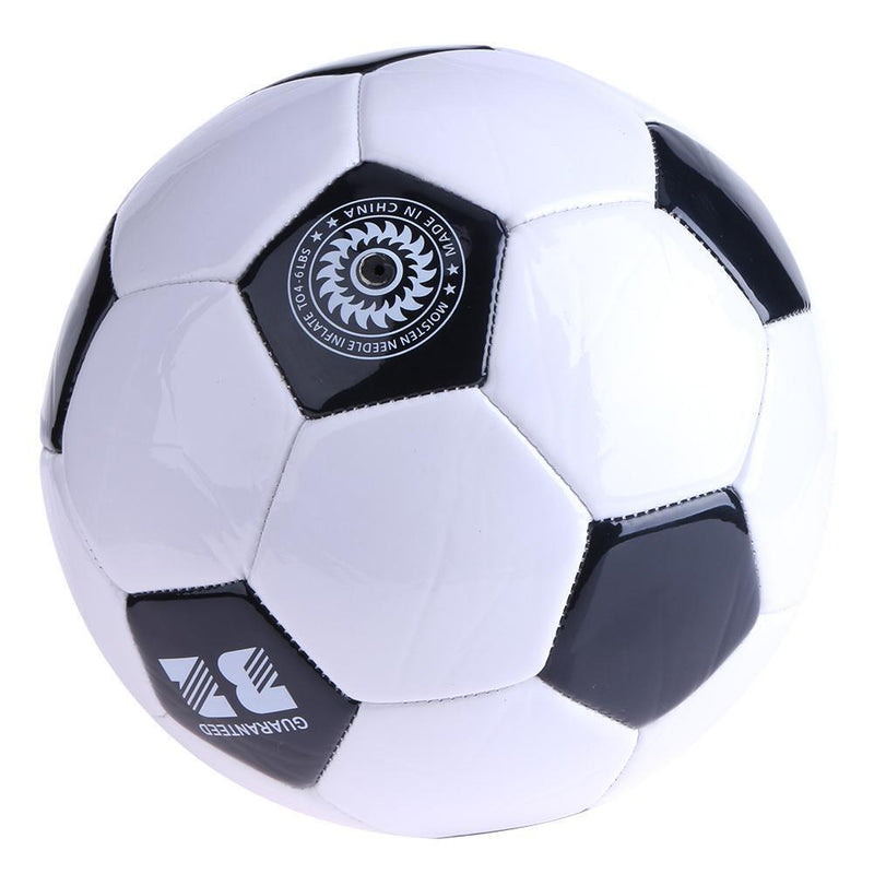 Soft Classic NO.3 Black White Standard Size Soccer Ball Training Football Newly