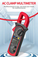 Counts AC/DC Current Voltmeter Digital Clamp Meter Smart Multimeter True RMS