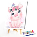 ? LGem? LDE by numbers, Motif: pig, 40 x 50 cm, M515