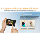 Vision HD Camera Outdoor Doorbell 2.8-Inch LCD Digital Doorbell Camera Night