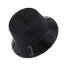 3pcs/Set Black Plastic Electric Guitar Adjust Volume Rotary Rotary Selector Pot