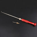 2 in 1 Fishing Knotter Tying Tools Fish Hooks Remover Knot Picker (Red) Newly