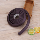 2m Baby Safety Desk Edge Corner Cushion Guard Strip Softener Bumper(Coffee)