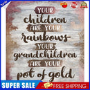 5D Diamond Painting Mosaic Cross Stitch Home Decor (LG025 Your Children)