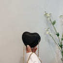 Mini Crossbody Bag Love Heart Leather Women Kids Girl Fashion Small Handbags