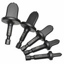 11pcs Hex Shank Imperial Pipe Expander Electric Drill Bit Flaring Tools