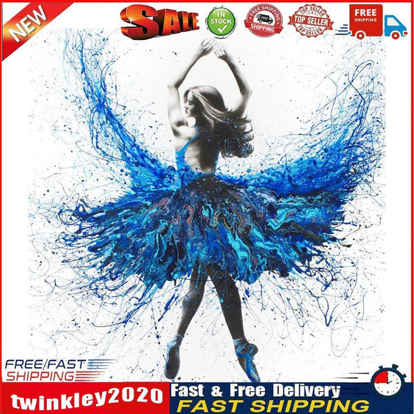 5D DIY Full Drill Diamond Painting Novelty Ballet Dancer Cross Stitch Kits Newly