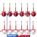 Christmas Jingle Bells Ornaments Xmas Tree Round Jingle Bell Party Supplies