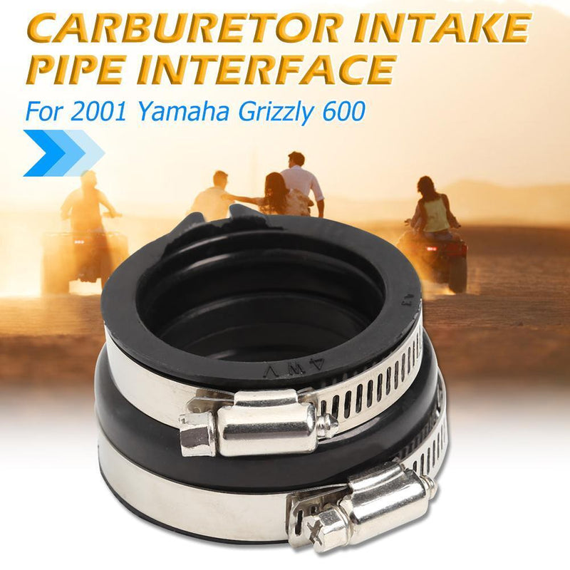 For Yamaha Motorcycle Rubber + Metal Carburetor Intake Manifold Joint Boat Holder