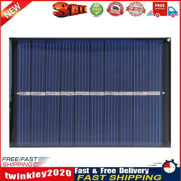 0.6W 5V 120mA Solar Cell Module Polycrystalline Solar Panel DIY Charger Newly