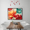 Color Flower Oil Paint By Number DIY Acrylic Painting on Canvas Wall Art Pi